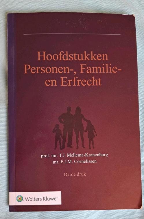 Hoofdstukken personen-, familie- en erfrecht, Boeken, Wetenschap, Zo goed als nieuw, Sociale wetenschap, Ophalen of Verzenden