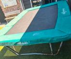 Teavyna Trampoline te koop, 300x220cm met groene rand, Ophalen, Gebruikt