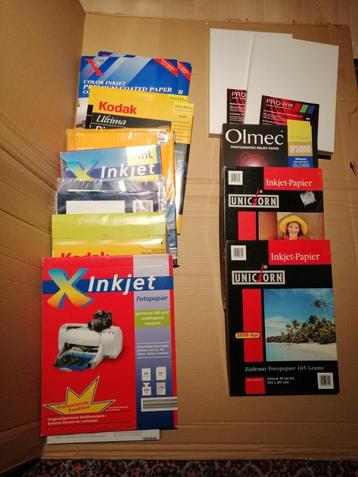 A4 inkjet fotopapier ruim 8,5 kg 589 stuks beschikbaar voor biedingen