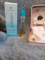 parfumminiatuur met doosje laura by laura biagiotti, Ophalen, Zo goed als nieuw, Miniatuur, Gevuld