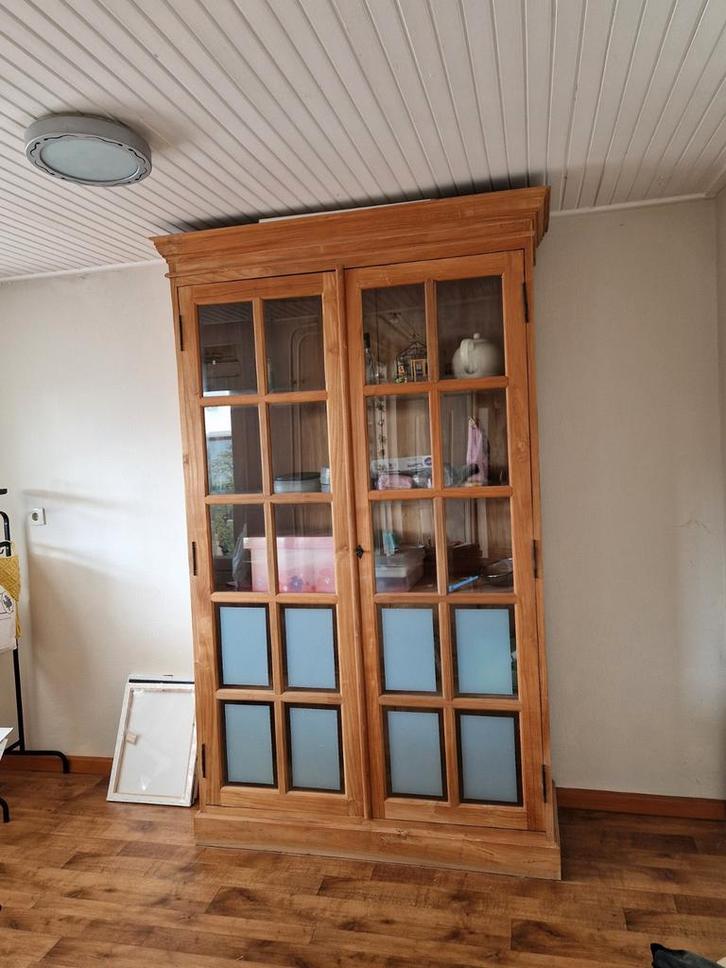 Eiken Buffetkast, Huis en Inrichting, Kasten | Buffetkasten, Gebruikt, 200 cm of meer, 100 tot 150 cm, 25 tot 50 cm, Met deur(en)