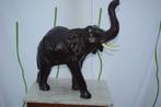 Olifant  ( Bekleed met leer, Ophalen of Verzenden