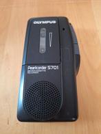 Dictaphone olympus pearlcorder S701 + 8 bandjes, Ophalen of Verzenden