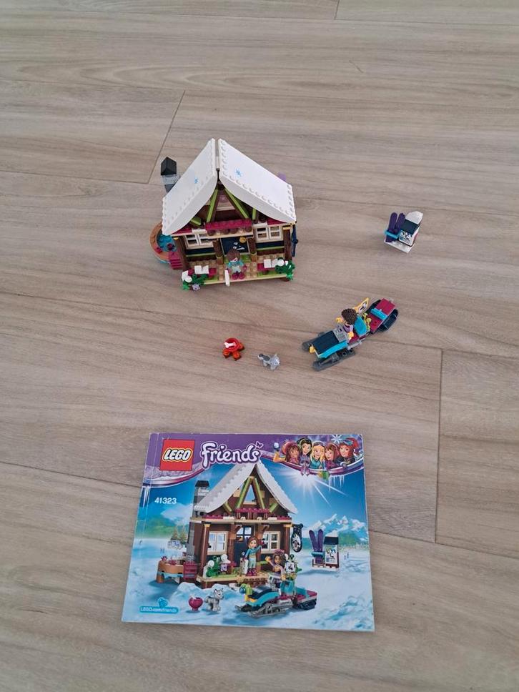 Lego Friends Wintersport Chalet, Kinderen en Baby's, Speelgoed | Duplo en Lego, Zo goed als nieuw, Lego, Complete set, Ophalen