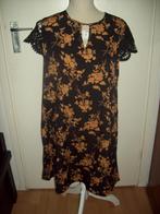 NIEUW! Romantische zwarte ibiza bloem jurk met kant maat M, Verzenden, Nieuw, Maat 38/40 (M), Zwart