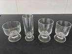 Vintage, glas servies. 24 stuks., Ophalen, Zo goed als nieuw, Overige typen