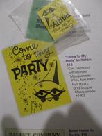 Vintage  barbie skipper Invitation Come to my party mattel, Verzenden, Zo goed als nieuw, Accessoires