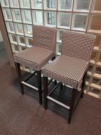 2x IKEA HENRIKSDAL Barkrukken, Huis en Inrichting, Barkrukken, Ophalen, Met voetsteun, 60 tot 90 cm, Zo goed als nieuw
