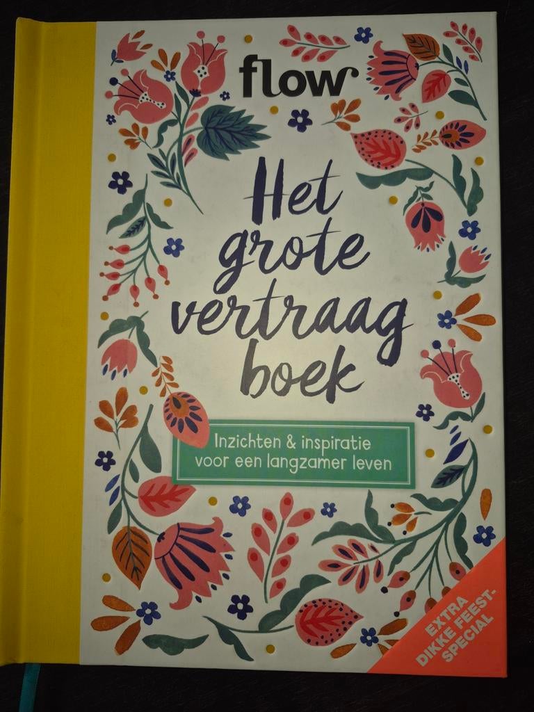 Flow Het Grote Vertraag Boek, Ophalen of Verzenden, Zo goed als nieuw, Flow