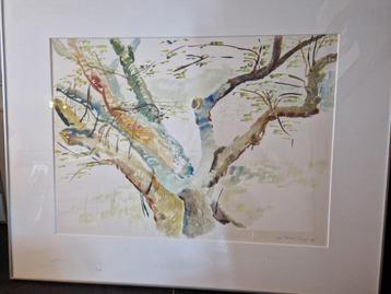 Aquarel van Jan Pieter Gootjes '88 Kunstwerk beschikbaar voor biedingen
