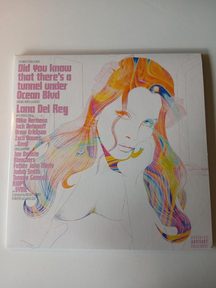 Lana Del Rey - Did you know...Ocean Blvd - limited edition, Cd's en Dvd's, Vinyl | Pop, Zo goed als nieuw, 2000 tot heden, 12 inch