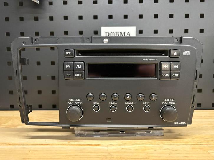 Volvo HU650 radio gereviseerd, Auto diversen, Autoradio's, Zo goed als nieuw, Ophalen of Verzenden