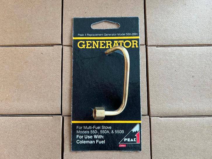 Coleman 550 B Peak 1 2891 Generator Benzine Multi Fuel, Caravans en Kamperen, Kampeeraccessoires, Nieuw, Ophalen