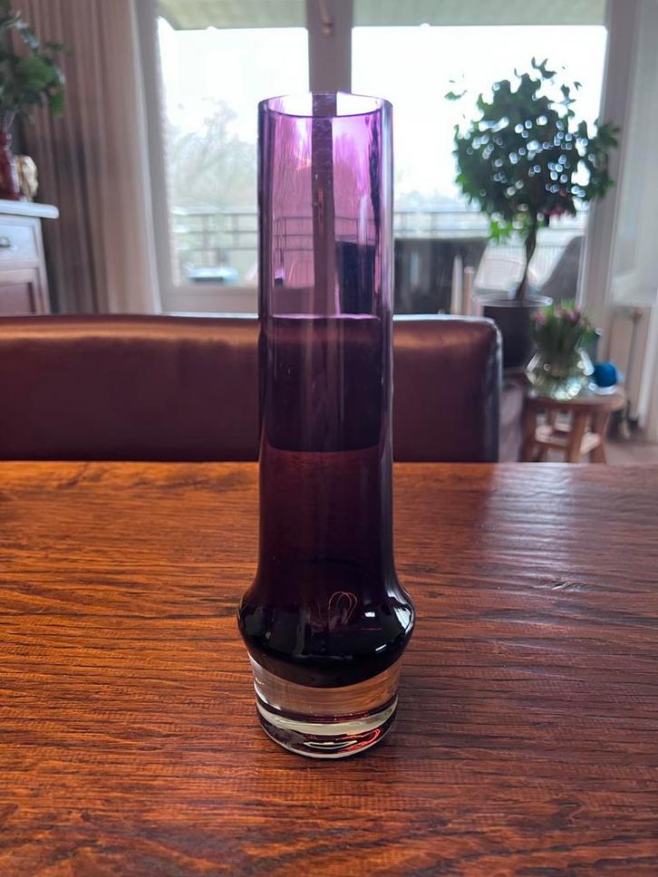 Tamara Aladin Riihimaen Lasi Oy Finland Vaas - Jaren 60, Antiek en Kunst, Antiek | Glas en Kristal, Ophalen of Verzenden