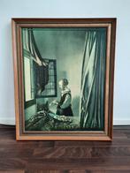 Johannes Vermeer - Brieflezend meisje bij het venster, Ophalen of Verzenden