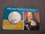 herdenkingsmunt 400 jaar Michiel de Ruyter 2007, Postzegels en Munten, Munten | Nederland, Ophalen of Verzenden, Koningin Beatrix