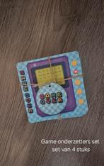 Game Onderzetters - Set van 4, Ophalen, Nieuw, Glas of Kopje