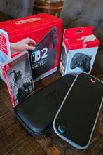 Nintendo Switch 2 pro controller 2 sd card game enz, Spelcomputers en Games, Ophalen of Verzenden, Zo goed als nieuw, Met 1 controller