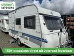 HOBBY DE LUXE 400 SF DWARSBED + MOVER + LUIFEL + FIETSENREK, Hobby, Bedrijf, 750 - 1000 kg, 5 tot 6 meter