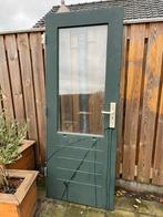 Achterdeur, Doe-het-zelf en Verbouw, Deuren en Horren, Gebruikt, Minder dan 80 cm, Ophalen of Verzenden, Buitendeur