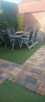 Hartman Excellence Tuinset met 6 Zitplaatsen, Ophalen, Gebruikt, 6 zitplaatsen, Aluminium