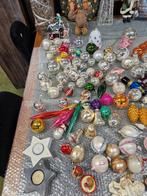 Grote partij vintage glazen kerstballen & kerstdecoratie, Diversen, Kerst, Ophalen of Verzenden, Nvt, Nvt, Nvt
