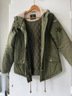 Fijne tussenjas, Maat 38/40 (M), Ophalen of Verzenden, Groen, Gedragen