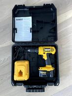 DeWalt DC757 accuboor  met een accu, Doe-het-zelf en Verbouw, Gereedschap | Boormachines, Ophalen, Gebruikt, Minder dan 400 watt