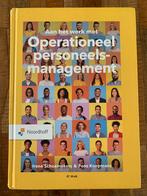 Operationeel personeelsmanagement 6e druk, Boeken, Ophalen of Verzenden, Zo goed als nieuw, HBO, Noordhoff Uitgevers