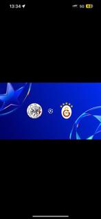 Ajax- galatasaray 4x, Tickets en Kaartjes, Drie personen of meer, Januari