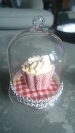 kerstbal stolp met taartje. cupcake, Diversen, Kerst, Ophalen of Verzenden, Zo goed als nieuw