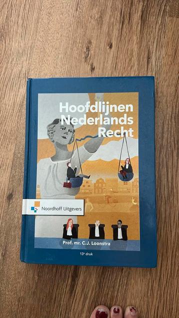 C.J. Loonstra - Hoofdlijnen Nederlands recht beschikbaar voor biedingen