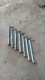 7 gevelklemmen, Doe-het-zelf en Verbouw, Ophalen of Verzenden, Zo goed als nieuw