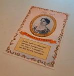 Koningin Wilhelmina postkaart, Ophalen of Verzenden, Zo goed als nieuw, Nederland, Kaart, Foto of Prent