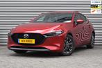 Mazda 3 2.0 e-SkyActiv-G M-Hybrid 150-PK, Airco, Ecc, Cruise, Auto's, 1998 cc, Stof, Gebruikt, Zwart