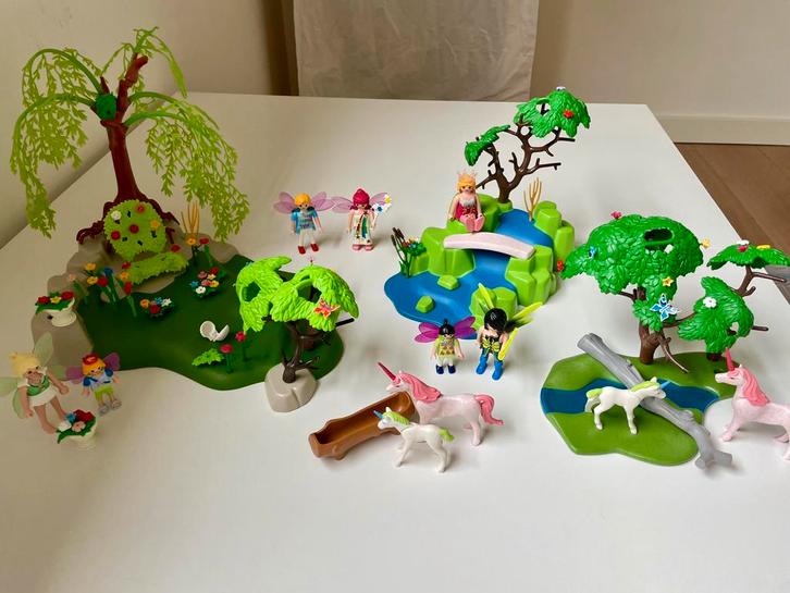 Playmobil feeën eenhoorns 3 sets, Kinderen en Baby's, Speelgoed | Playmobil, Gebruikt, Ophalen of Verzenden