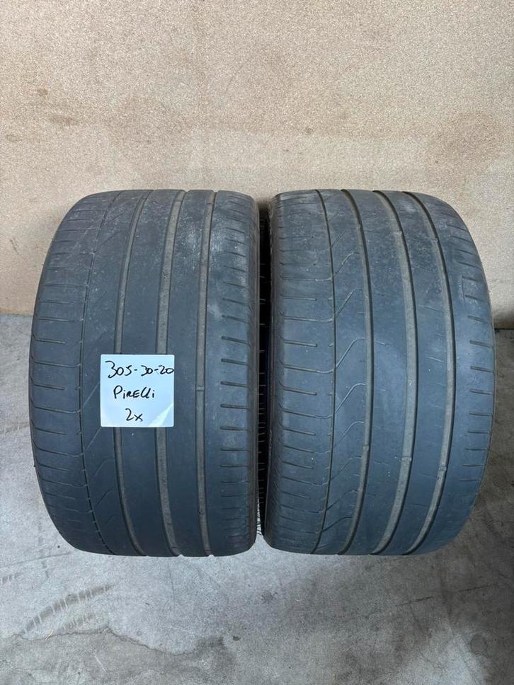 2x 305-30-20 Pirelli P-Zero TM - Zomerbanden, Auto-onderdelen, Banden en Velgen, Band(en), Zomerbanden, 20 inch, 305 mm, Personenwagen