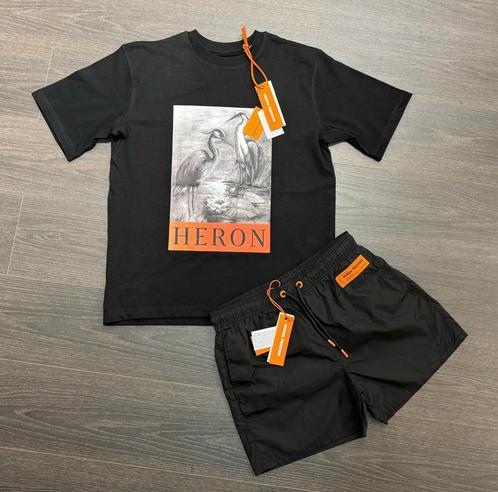 Heron Preston t-shirt met zwaan, Kleding | Heren, T-shirts, Nieuw, Ophalen of Verzenden