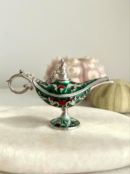 Olielampje, Sieraden, Tassen en Uiterlijk, Bedels, Zo goed als nieuw, Overige merken, Edelsteen, 4 bedels of meer, Ophalen of Verzenden