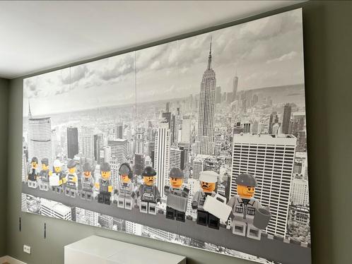 Te koop! Lego wandposter op paneel van Werk aan de Muur, Kinderen en Baby's, Speelgoed | Duplo en Lego, Zo goed als nieuw, Lego