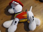 Grote knuffel paw patrol hond marshall - zgan, Ophalen of Verzenden, Zo goed als nieuw, Hond