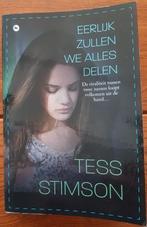 Boek: Eerlijk zullen we alles delen van Tess Stimson, Ophalen of Verzenden, Gelezen, Tess Stimson