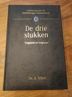 De drie stukken - Ds. A. Schot, Ophalen of Verzenden, Nieuw, Ds. A. Schot, Christendom | Protestants