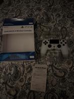 PS4 Controller - Dualshock 4 - Wit, Spelcomputers en Games, Spelcomputers | Sony PlayStation Consoles | Accessoires, Ophalen of Verzenden