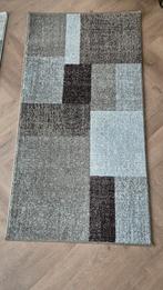 Vloerkleed Casa Blok - grijs / blauw - 80x150 cm, Huis en Inrichting, Stoffering | Tapijten en Kleden, Grijs, Zo goed als nieuw
