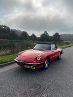 Alfa Romeo Spider 1984 Rood, Achterwielaandrijving, Zwart, 4 cilinders, Cabriolet
