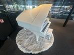 Witte Hermann Jacobi + Pianodisc zelfspelende vleugel 187CM, Muziek en Instrumenten, Vleugel, Gebruikt, Hoogglans, Wit