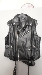 Leatherlook bodywarmer, Kleding | Dames, Bodywarmers, Nieuw, Ophalen of Verzenden, Maat 46/48 (XL) of groter, Zwart