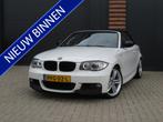 BMW 1 Serie Cabrio 118i High Executive M-Sport Airco Cr-Cont, Auto's, 1-Serie, Zwart, Cabriolet, 4 stoelen