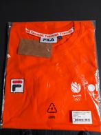 Oranje Fila TeamNL Olympisch T-shirt - Nieuw, Maat 52/54 (L), Nieuw, Oranje, Ophalen of Verzenden